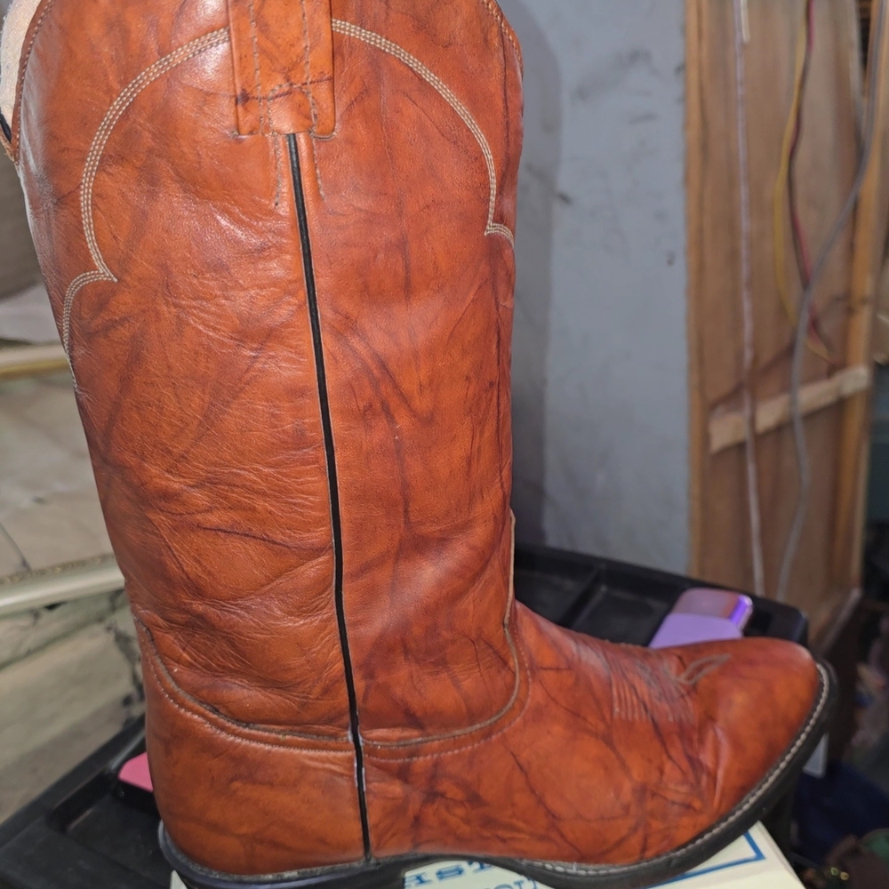 Men's Brown Leather Boots